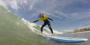 Los Angeles - Surflessen aan Manhattan Beach