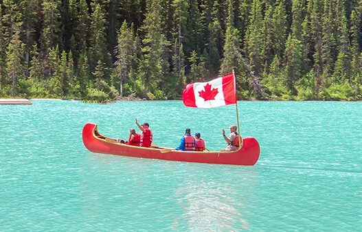 Red Canoe Lake Banff Canada