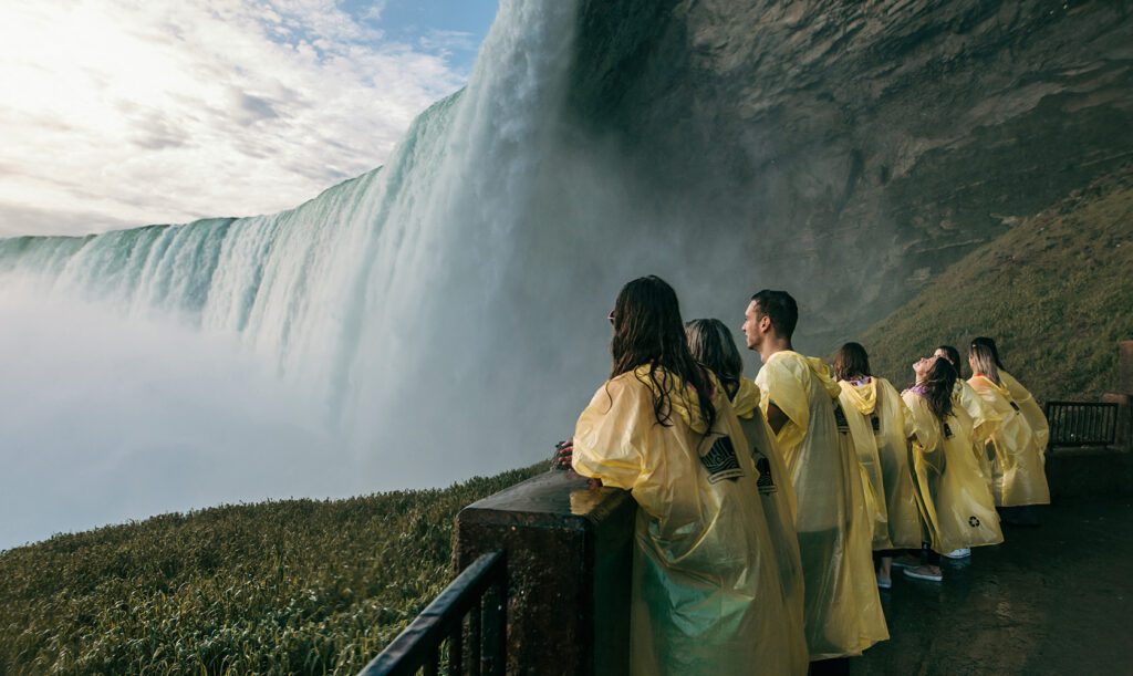 Behind the Niagara Falls