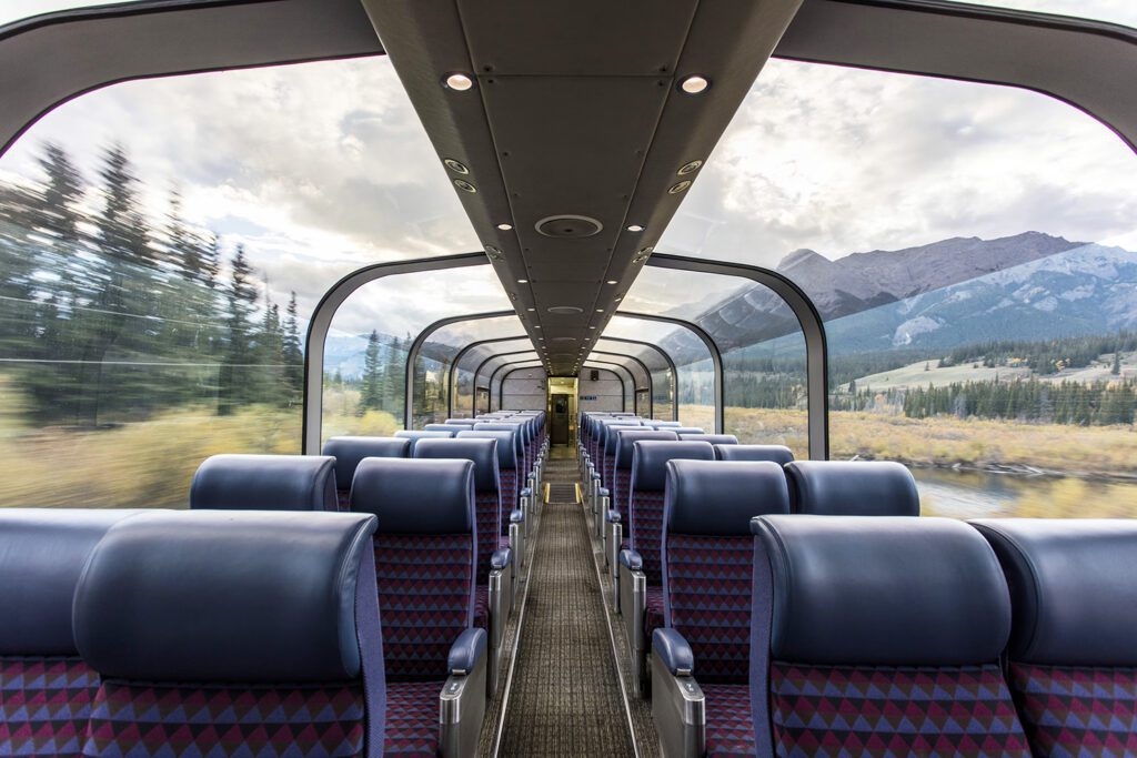 Via Rail Train Eastern Canada